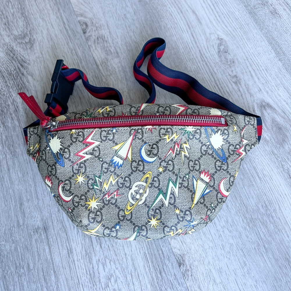 Gucci Space Print Belt Bag